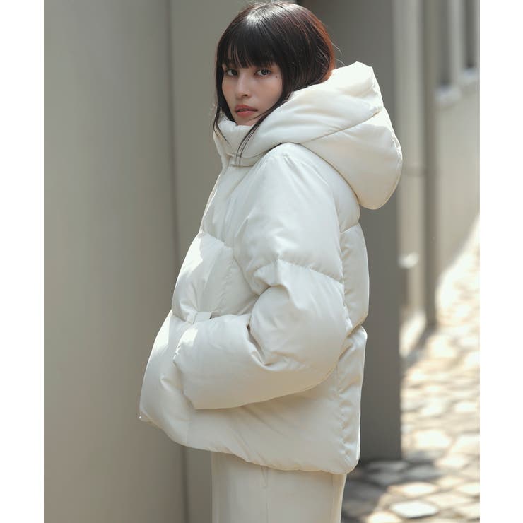 【アウター総選挙3位】フード取り外し可能軽量ダウンブルゾン/2WAY・撥水加工 | VIS  | 詳細画像17 