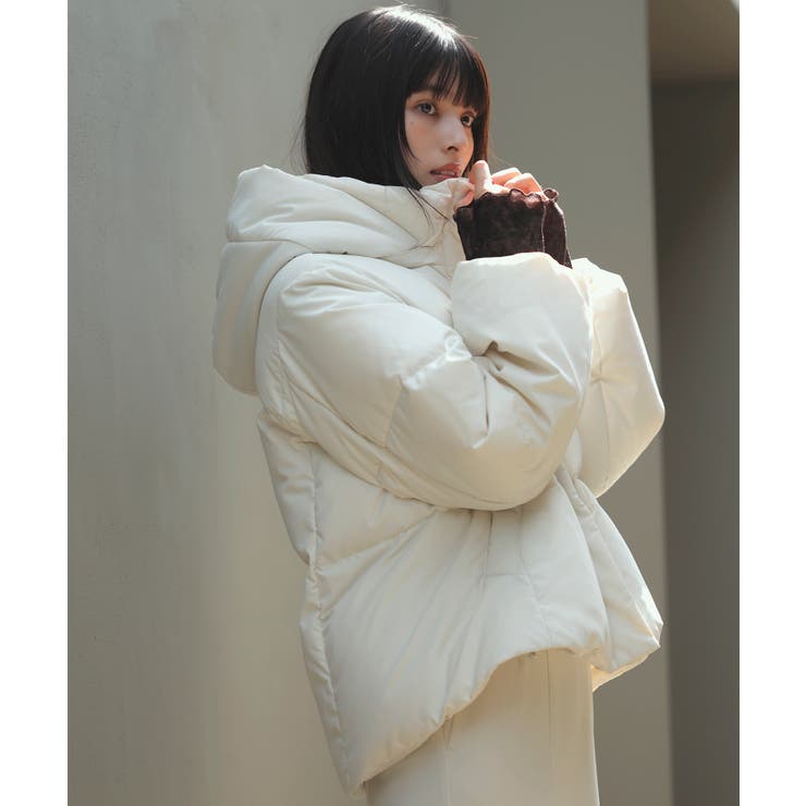 【アウター総選挙3位】フード取り外し可能軽量ダウンブルゾン/2WAY・撥水加工 | VIS  | 詳細画像18 