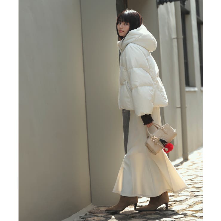 【アウター総選挙3位】フード取り外し可能軽量ダウンブルゾン/2WAY・撥水加工 | VIS  | 詳細画像19 