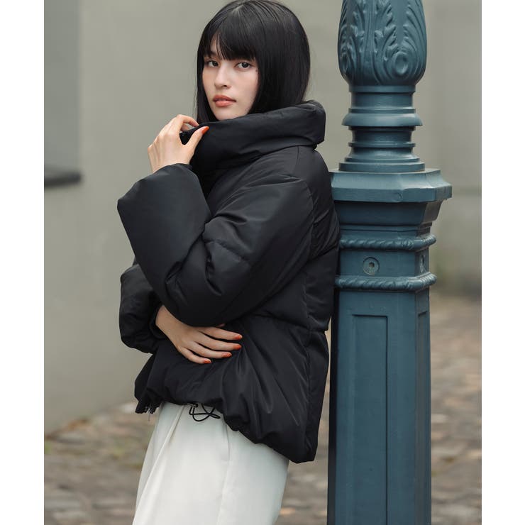 【アウター総選挙3位】フード取り外し可能軽量ダウンブルゾン/2WAY・撥水加工 | VIS  | 詳細画像2 