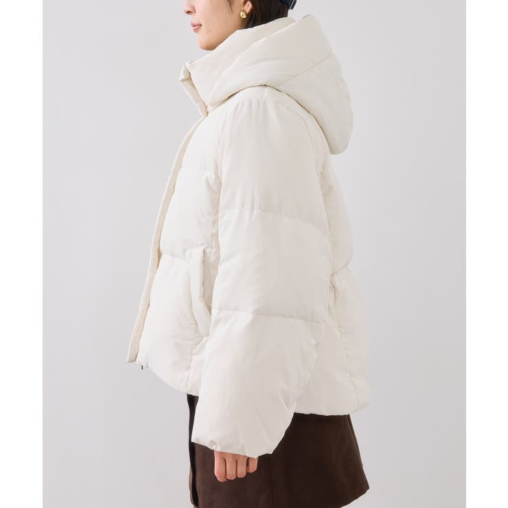 【アウター総選挙3位】フード取り外し可能軽量ダウンブルゾン/2WAY・撥水加工 | VIS  | 詳細画像28 