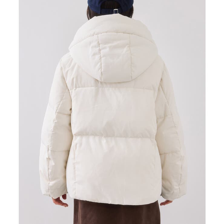 【アウター総選挙3位】フード取り外し可能軽量ダウンブルゾン/2WAY・撥水加工 | VIS  | 詳細画像29 