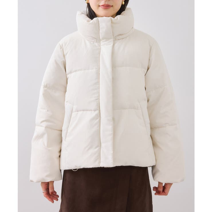 【アウター総選挙3位】フード取り外し可能軽量ダウンブルゾン/2WAY・撥水加工 | VIS  | 詳細画像30 