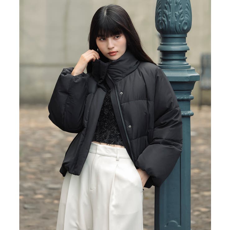 【アウター総選挙3位】フード取り外し可能軽量ダウンブルゾン/2WAY・撥水加工 | VIS  | 詳細画像5 