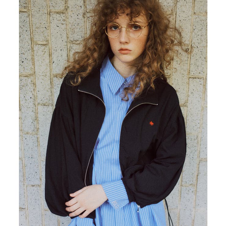 ブラック(01) | 【POLO BCS】VIS別注スタンドネックバルーンブルゾン/WEB限定 | VIS 