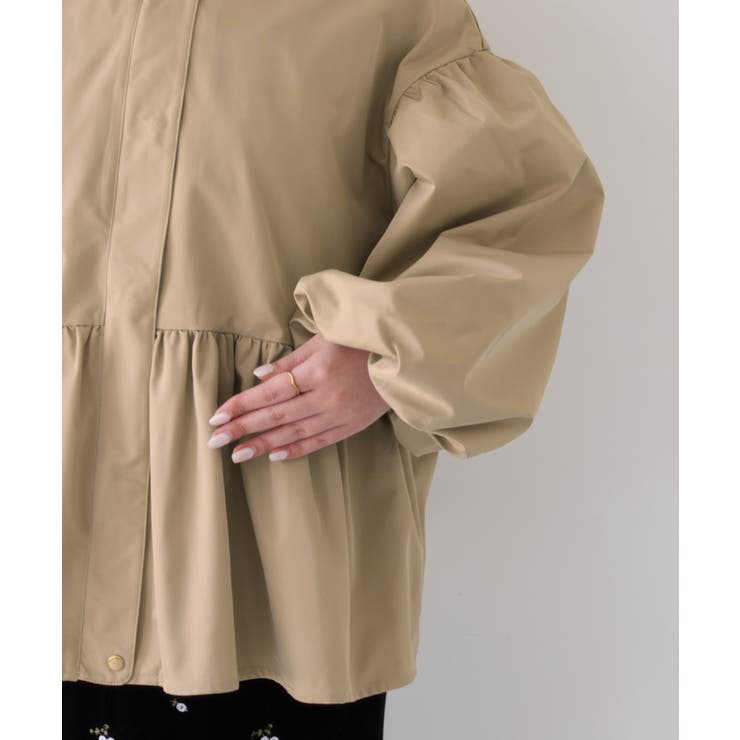 【WEB限定】バルーンスリーブペプラムブルゾン | VIS  | 詳細画像14 