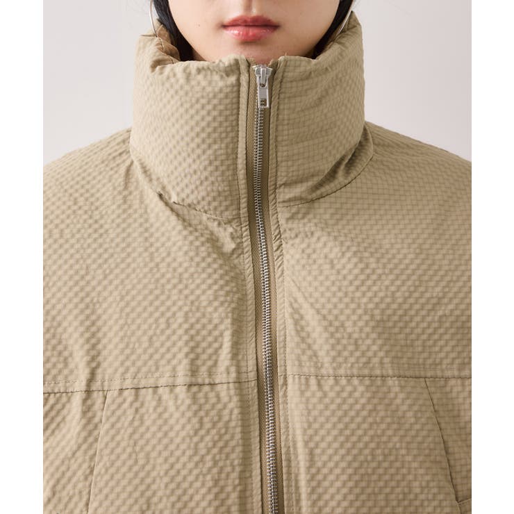 【WEB限定】軽くてあたたかいパディングショートボリューム中綿ブルゾン | VIS  | 詳細画像30 