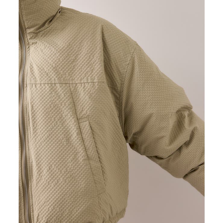 【WEB限定】軽くてあたたかいパディングショートボリューム中綿ブルゾン | VIS  | 詳細画像31 