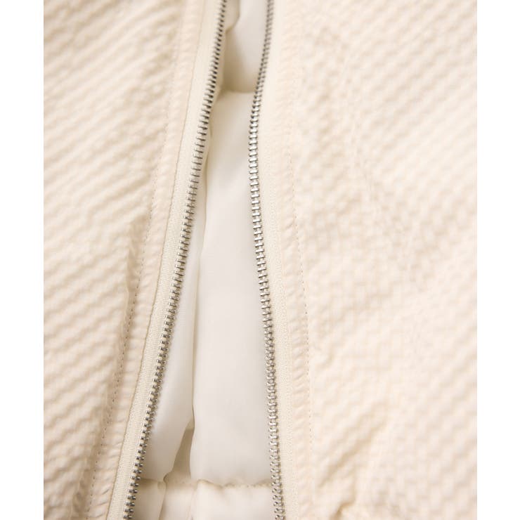 【WEB限定】軽くてあたたかいパディングショートボリューム中綿ブルゾン | VIS  | 詳細画像37 