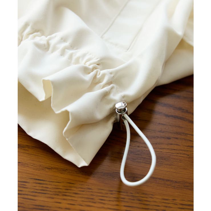 【WEB限定】バックフリルライトフードブルゾン | VIS  | 詳細画像34 