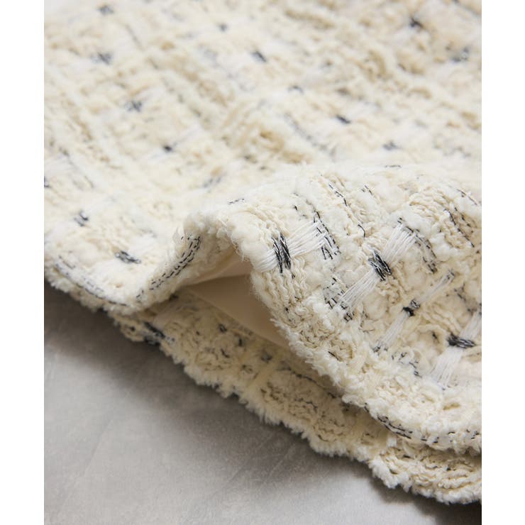 【WEB限定】ノーカラーツイードジレ | VIS  | 詳細画像28 