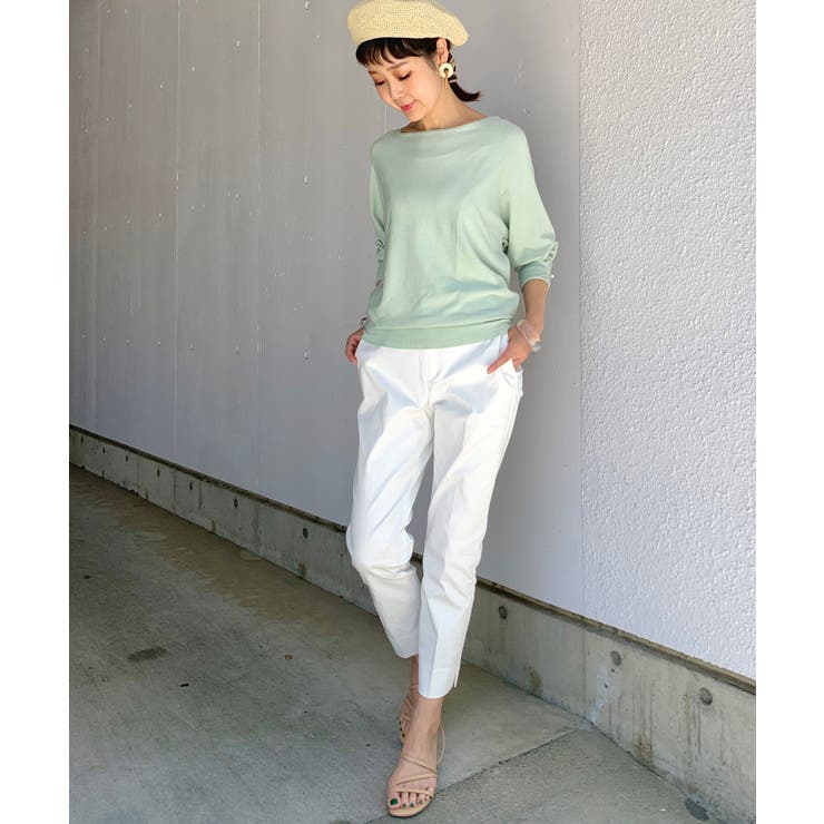 【店舗限定】天竺編みドルマンプルオーバー | VIS  | 詳細画像10 