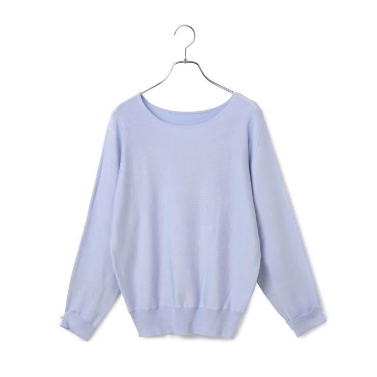 ラベンダー(52) | 【店舗限定】天竺編みドルマンプルオーバー | VIS 