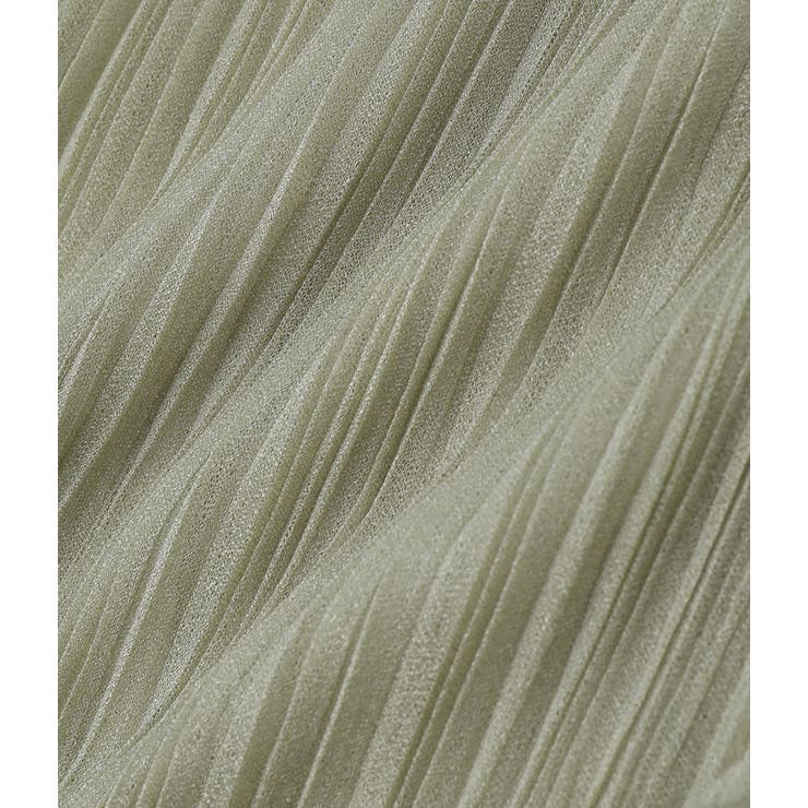 ボートネック半袖シアープリーツプルオーバー | VIS  | 詳細画像7 