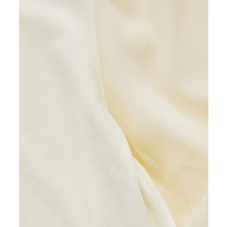 【新色追加】上品な雰囲気で魅せる袖オーガーンジー半袖プルオーバー | VIS  | 詳細画像19 