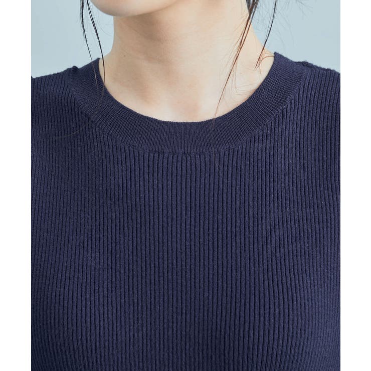 【前後2WAY】くしゅっと袖シャーリングニット | VIS  | 詳細画像9 