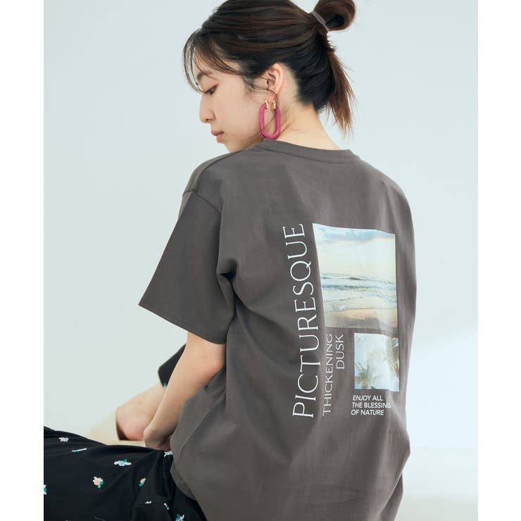 オーガニックコットンアソートプリントTシャツ【susutainable】[品番