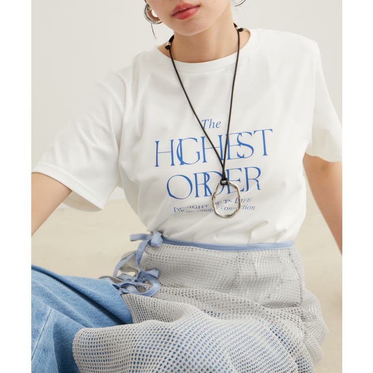 【接触冷感・洗える】シンプルロゴTシャツ[品番：VISW0036441]｜VIS （ビス  ）のレディースファッション通販｜SHOPLIST（ショップリスト）