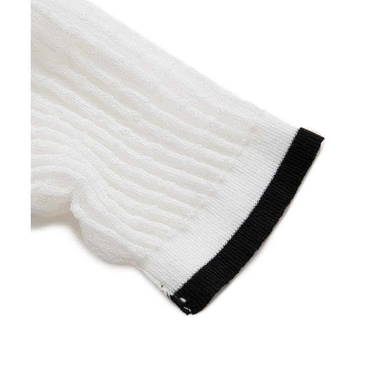 ポコポコシアーハーフスリーブニット | VIS  | 詳細画像19 