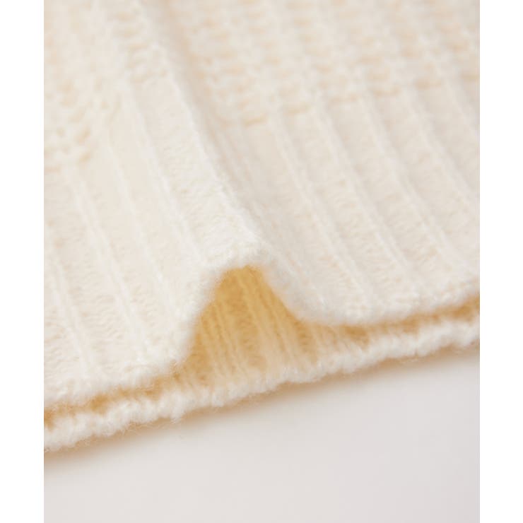 お花ぽんぽんシアーニット | VIS  | 詳細画像26 