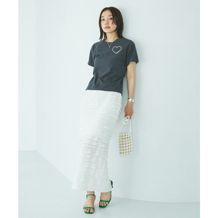 ハート＆リボンモチーフアソートTシャツ | VIS  | 詳細画像10 