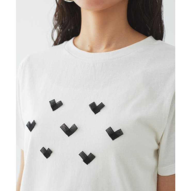 ハート＆リボンモチーフアソートTシャツ | VIS  | 詳細画像16 