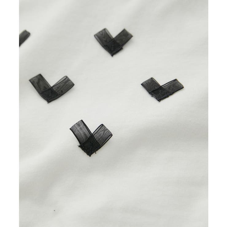 ハート＆リボンモチーフアソートTシャツ | VIS  | 詳細画像4 