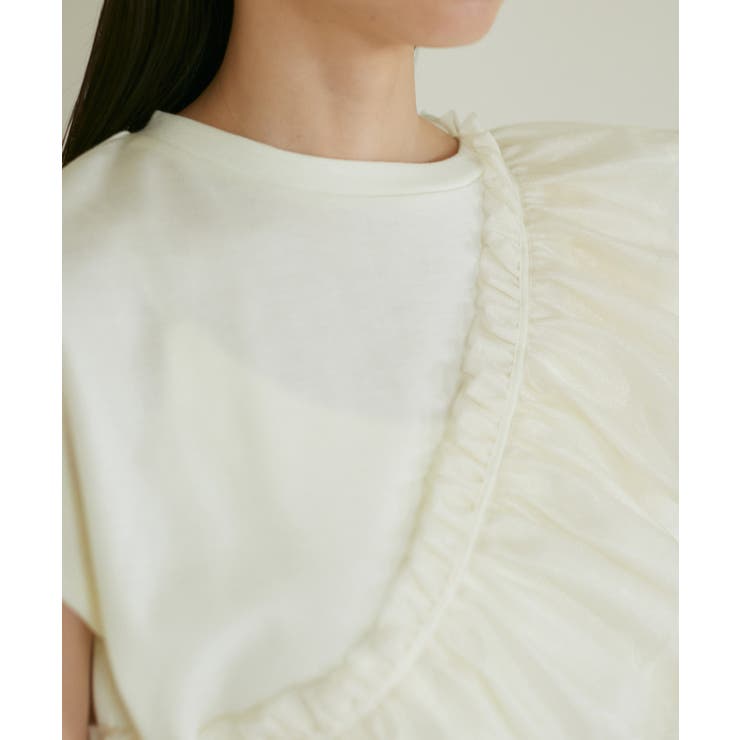 【SET】サッシュ付きフリルドッキングプルオーバー | VIS  | 詳細画像18 
