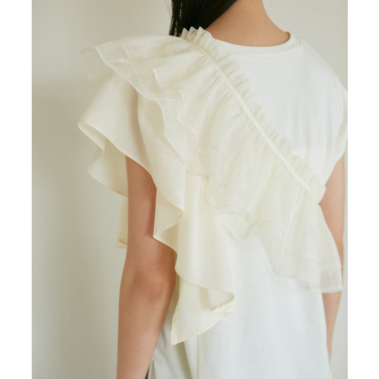 【SET】サッシュ付きフリルドッキングプルオーバー | VIS  | 詳細画像22 