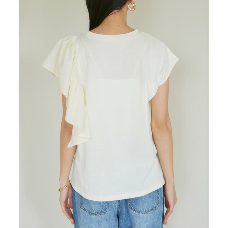 【SET】サッシュ付きフリルドッキングプルオーバー | VIS  | 詳細画像25 