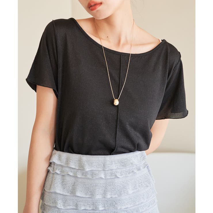 【洗える】ラメメローTシャツ | VIS  | 詳細画像3 