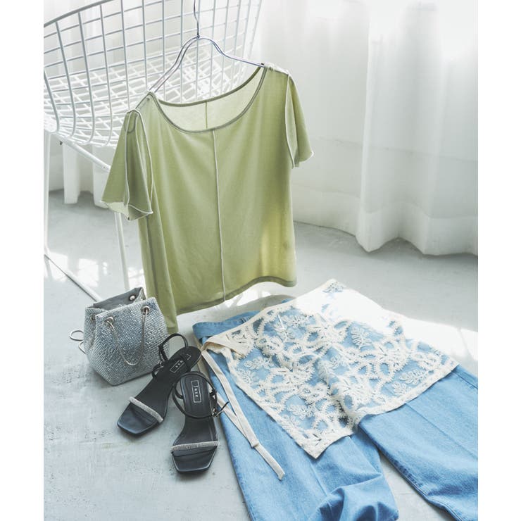 【洗える】ラメメローTシャツ | VIS  | 詳細画像40 