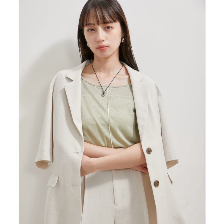 【洗える】ラメメローTシャツ | VIS  | 詳細画像6 