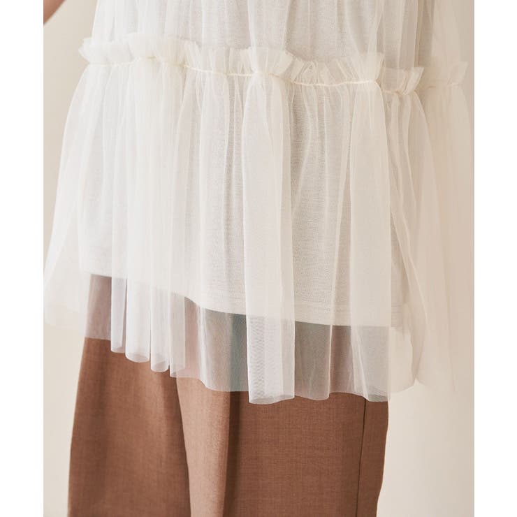 チュールコンビラメプルオーバー | VIS  | 詳細画像24 