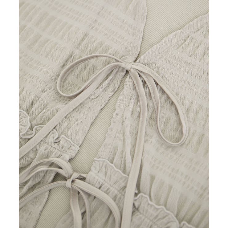 シャーリングカーデ×キャミアンサンブル | VIS  | 詳細画像17 