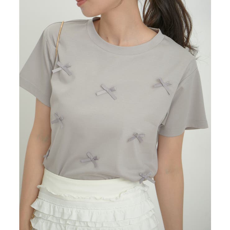 シルケットリボンTシャツ | VIS  | 詳細画像5 