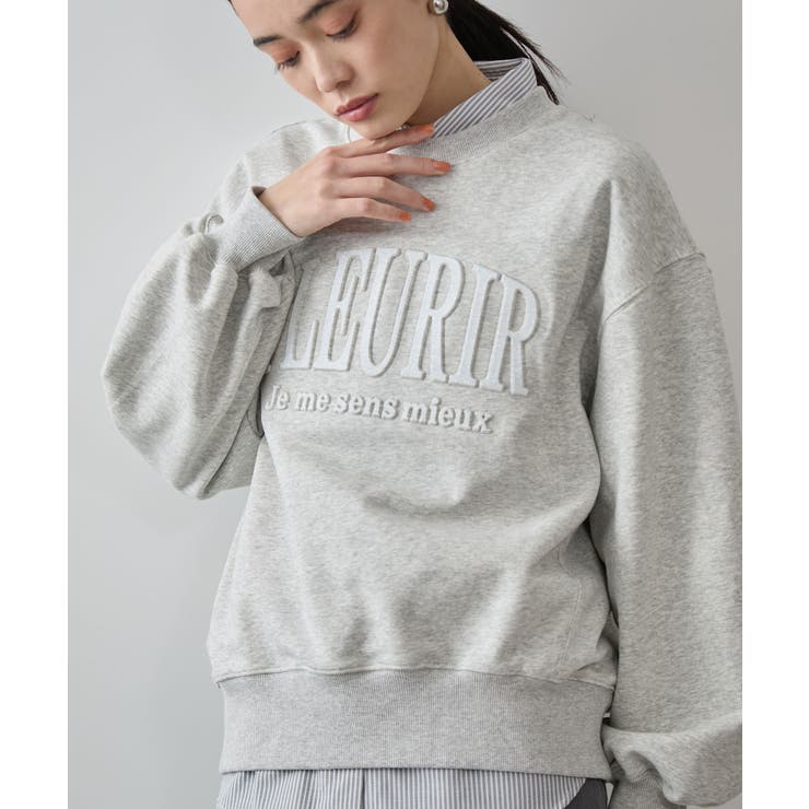 国内配送★XLARGE★エンボス加工ロゴ スウェット 3色 定番 エンボスロゴスウェット[品番：VISW0048511]｜VIS （ビス ）の