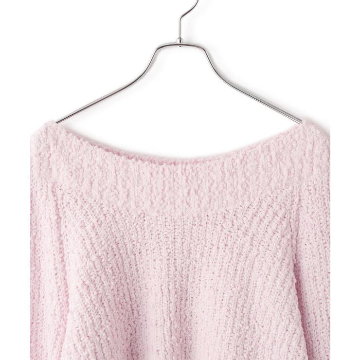 ユルネックポコポコヤーンニットプルオーバー | VIS  | 詳細画像17 