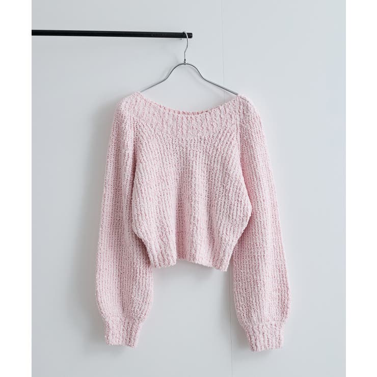 ユルネックポコポコヤーンニットプルオーバー | VIS  | 詳細画像21 