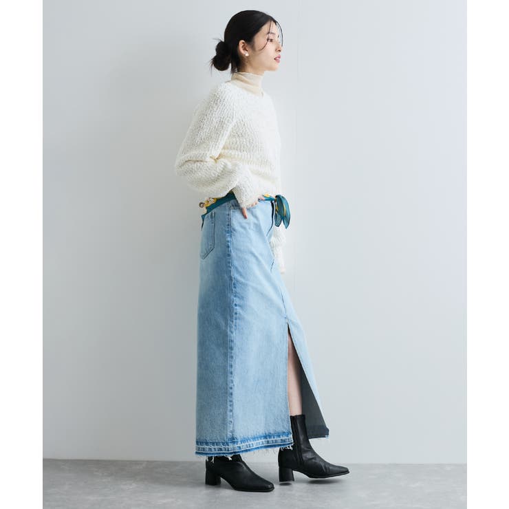 ユルネックポコポコヤーンニットプルオーバー | VIS  | 詳細画像6 