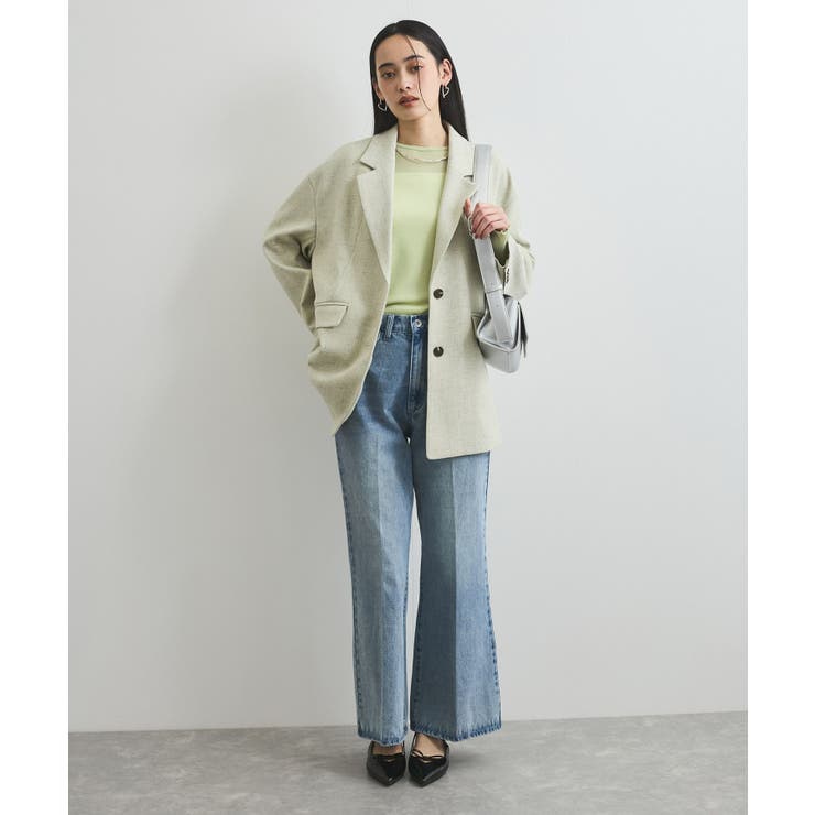 クルーネックインナートップス（レース・チェック・ラメ・シアー） | VIS  | 詳細画像16 