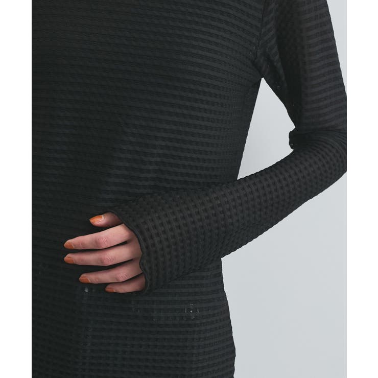 クルーネックインナートップス（レース・チェック・ラメ・シアー） | VIS  | 詳細画像29 