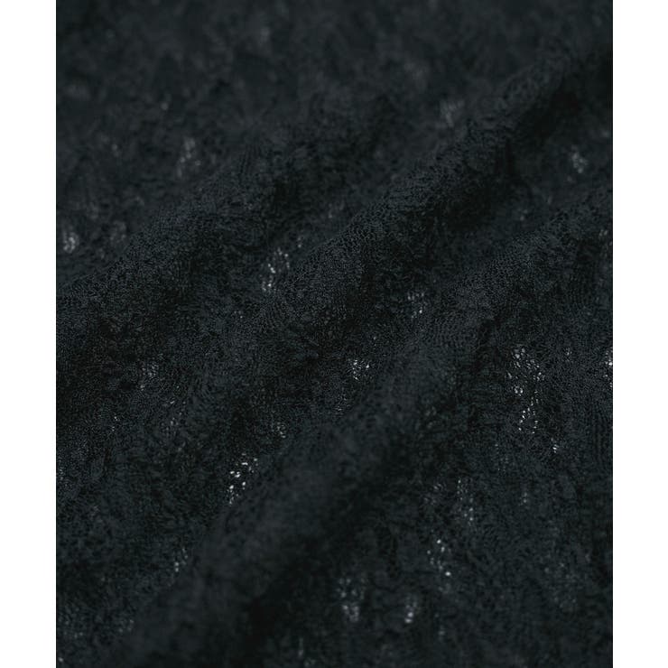 クルーネックインナートップス（レース・チェック・ラメ・シアー） | VIS  | 詳細画像34 