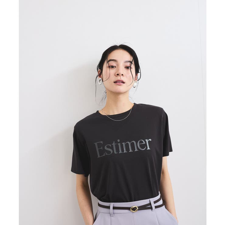 【接触冷感/洗える】アソートロゴプリントTシャツ | VIS  | 詳細画像10 