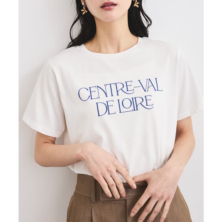 ホワイト(10) | 【接触冷感/洗える】アソートロゴプリントTシャツ | VIS 