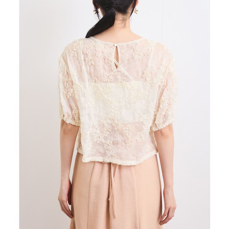 コード刺繍シアープルオーバー | VIS  | 詳細画像11 