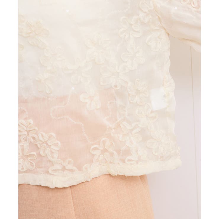 コード刺繍シアープルオーバー | VIS  | 詳細画像14 