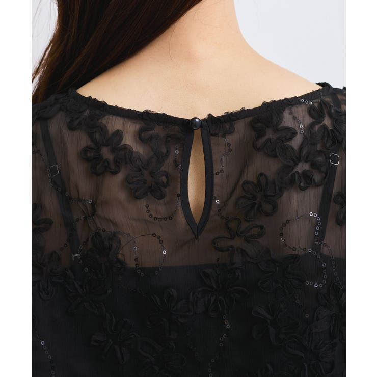 コード刺繍シアープルオーバー | VIS  | 詳細画像16 