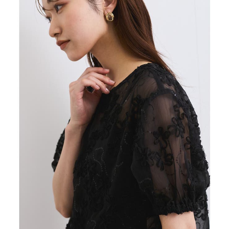 コード刺繍シアープルオーバー | VIS  | 詳細画像24 