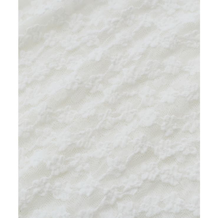 【前後2WAY】レース五分袖シアーカットプルオーバー | VIS  | 詳細画像14 